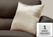 Pillows, Square, Insert Included, Decorative Throw, Hypoallergenic, Modern - R&R Furniture Gallery (Fountain Valley, CA)