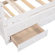 Twin Size Daybed With Trundle And Drawers - R&R Furniture Gallery (Fountain Valley, CA)