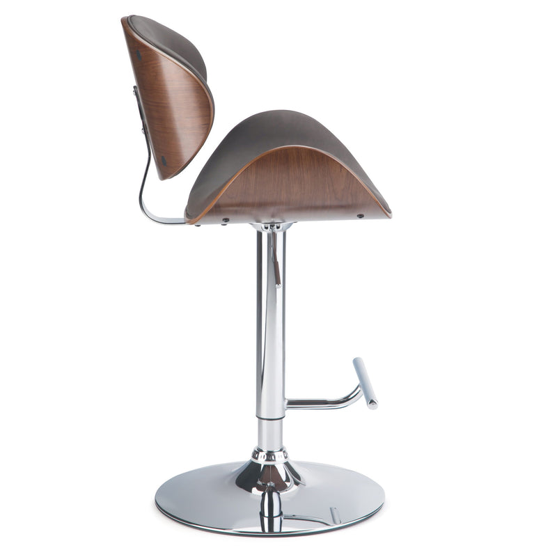 Marana - Multifunctional Handcrafted Bentwood Adjustable Swivel Bar Stool - R&R Furniture Gallery (Fountain Valley, CA)
