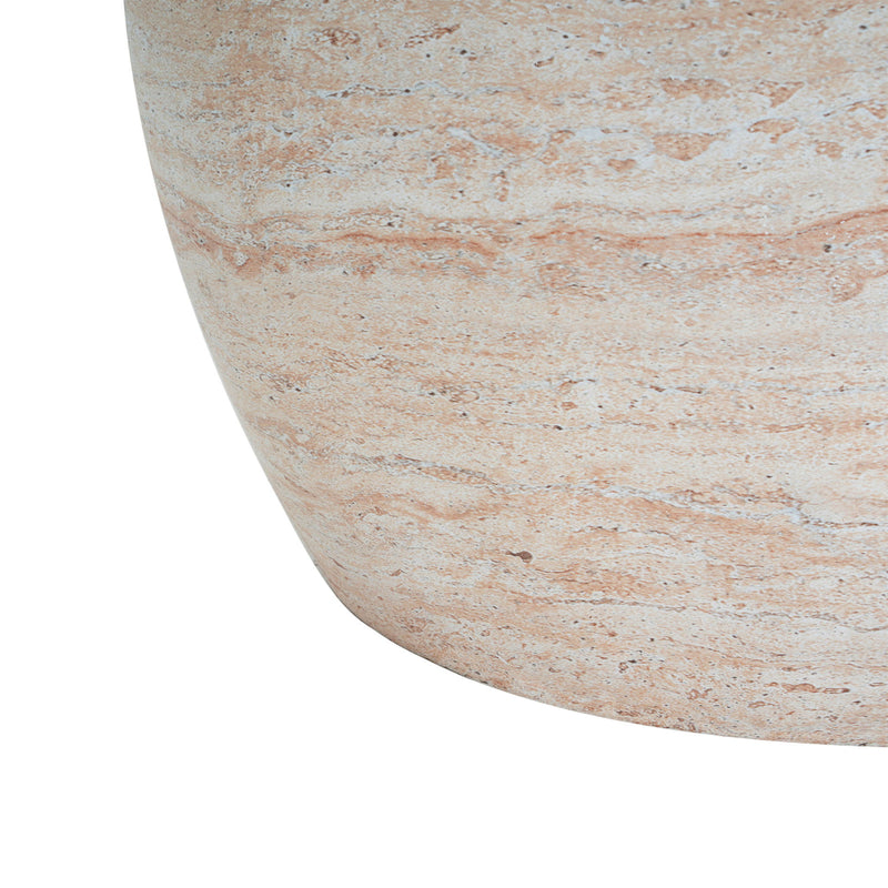 Outdoor Oval Shaped Side Table - R&R Furniture Gallery (Fountain Valley, CA)