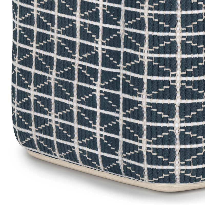 Noreen - Upholstered Square Pouf - R&R Furniture Gallery (Fountain Valley, CA)