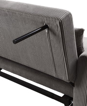 Justine - Convertible Sleeper Loveseat - Brown - R&R Furniture Gallery (Fountain Valley, CA)
