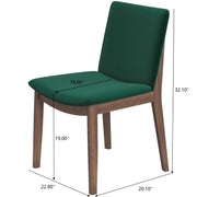 Laura - Mid-Century Modern Solid Wood Dining Chair (Set of 2) - R&R Furniture Gallery (Fountain Valley, CA)