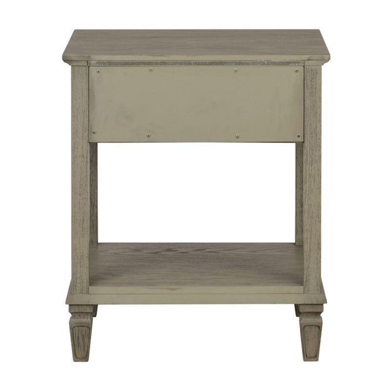 Victoria - Bedside Table With Drawer And Shelf - R&R Furniture Gallery (Fountain Valley, CA)