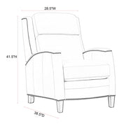 Vermont - Power High Leg Recliner - R&R Furniture Gallery (Fountain Valley, CA)