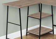 Computer Desk, Home Office, Corner, Storage Shelves, L Shape, Work, Laptop, Contemporary, Modern - R&R Furniture Gallery (Fountain Valley, CA)