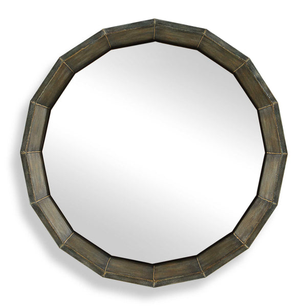 Neve - Round Mirror - Bronze