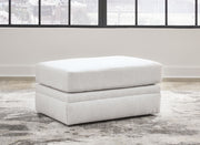 Maitelynn - Ottoman - Chalk - R&R Furniture Gallery (Fountain Valley, CA)