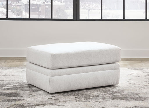 Maitelynn - Ottoman - Chalk - R&R Furniture Gallery (Fountain Valley, CA)