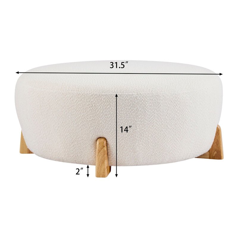 Modish - Round Ottoman - R&R Furniture Gallery (Fountain Valley, CA)