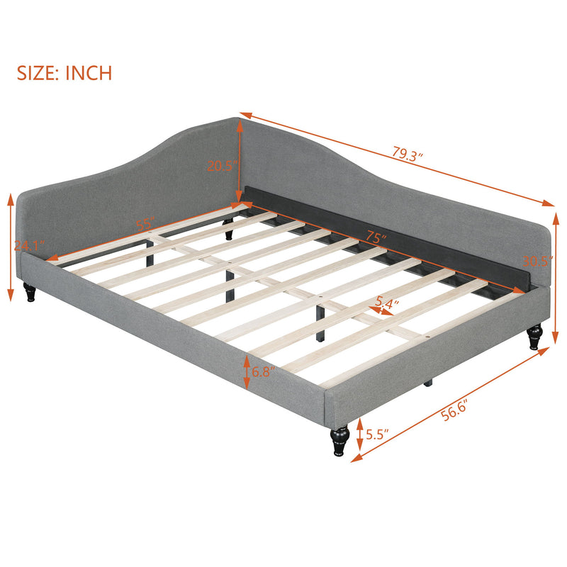 Modern L Shaped Daybed With Legs - R&R Furniture Gallery (Fountain Valley, CA)