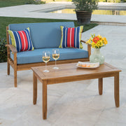Outdoor Chat Set With Coffee Table And Loveseat - R&R Furniture Gallery (Fountain Valley, CA)