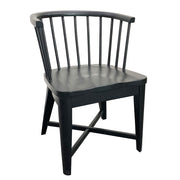 Americana Modern Dining - Barrel Dining Chair (Set of 2) - Black - R&R Furniture Gallery (Fountain Valley, CA)