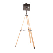 Lumi Source Ahoy industrial floor lamp with natural and antique finish, featuring a tall metal stand and adjustable shade.