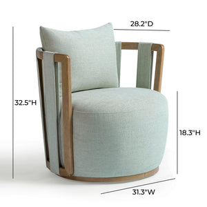 Paolo - Swivel Chair - R&R Furniture Gallery (Fountain Valley, CA)