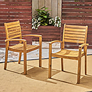 Outdoor Dining Chair, Stacking Design For Patio - R&R Furniture Gallery (Fountain Valley, CA)