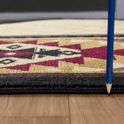 Tribes - 5'3" X 7'3" Polypropylene, Southwest Area Rug - Cream - R&R Furniture Gallery (Fountain Valley, CA)
