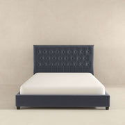 Donald - Mid-Century Modern Upholstered Platform Bed - R&R Furniture Gallery (Fountain Valley, CA)