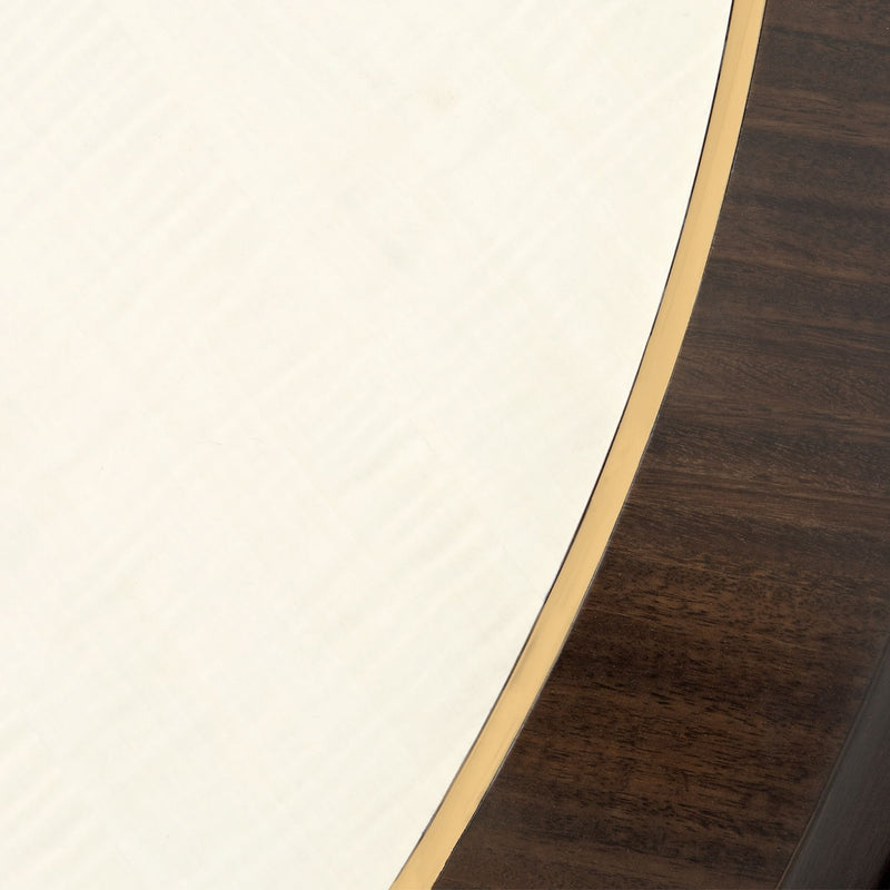 Belmont Place - 60" Round Dining Table - Espresso - R&R Furniture Gallery (Fountain Valley, CA)