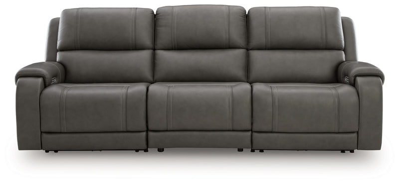 5Z - Pittson - Power Reclining Sectional - R&R Furniture Gallery (Fountain Valley, CA)