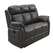 Steban - Reclining Sofa - Gray - R&R Furniture Gallery (Fountain Valley, CA)