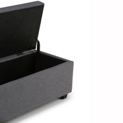 Hamilton - Upholstered Storage Ottoman - R&R Furniture Gallery (Fountain Valley, CA)