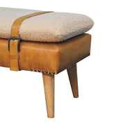Buffalo - Hide Bench - R&R Furniture Gallery (Fountain Valley, CA)