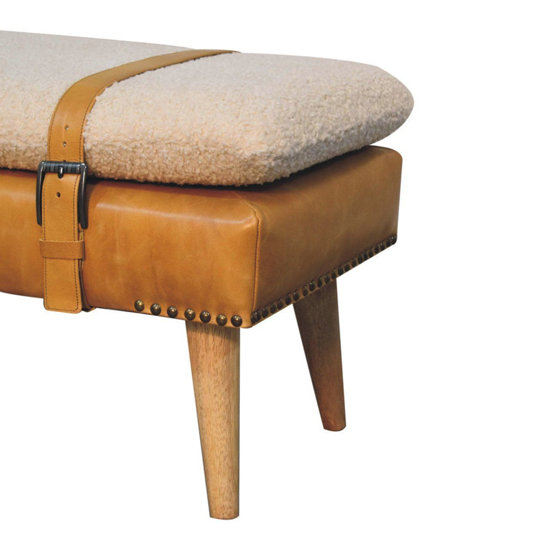 Buffalo - Hide Bench - R&R Furniture Gallery (Fountain Valley, CA)