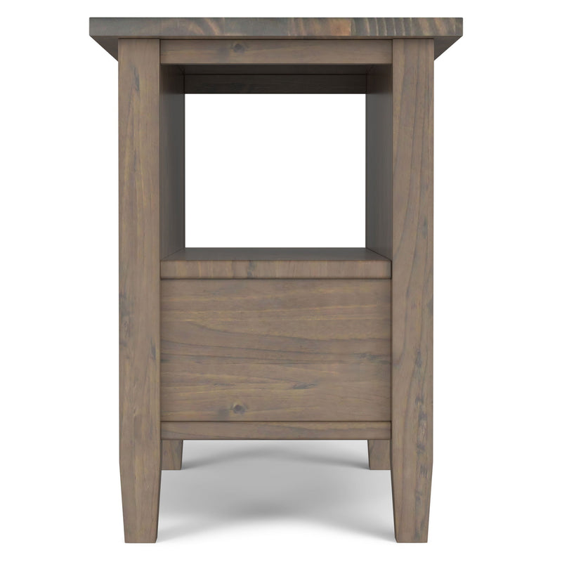 Ela - Narrow End Table - Brown - R&R Furniture Gallery (Fountain Valley, CA)