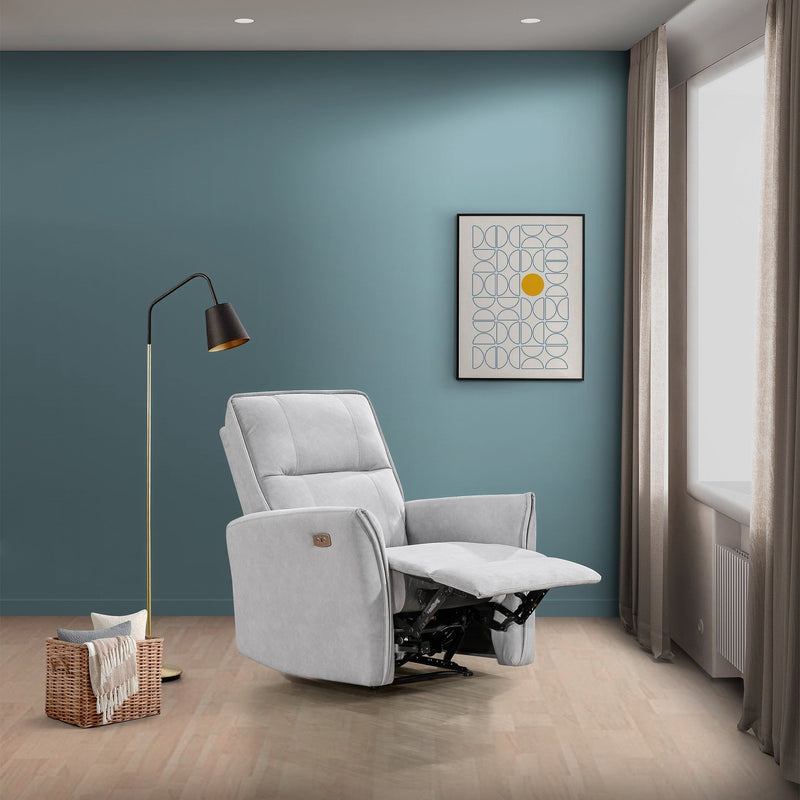 Asheville - Suede Recliner Chair - R&R Furniture Gallery (Fountain Valley, CA)