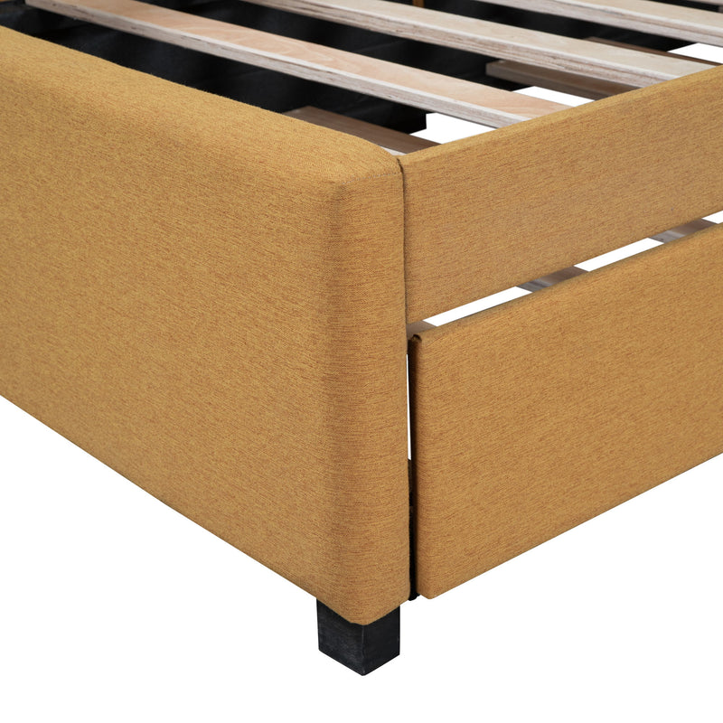 Upholstered Daybed, Sofa Bed Frame, No Box Spring Needed - R&R Furniture Gallery (Fountain Valley, CA)