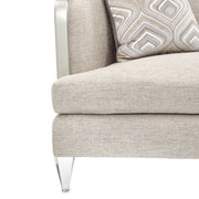 Camden Court - Chair And Half - Flax / Platinum - R&R Furniture Gallery (Fountain Valley, CA)