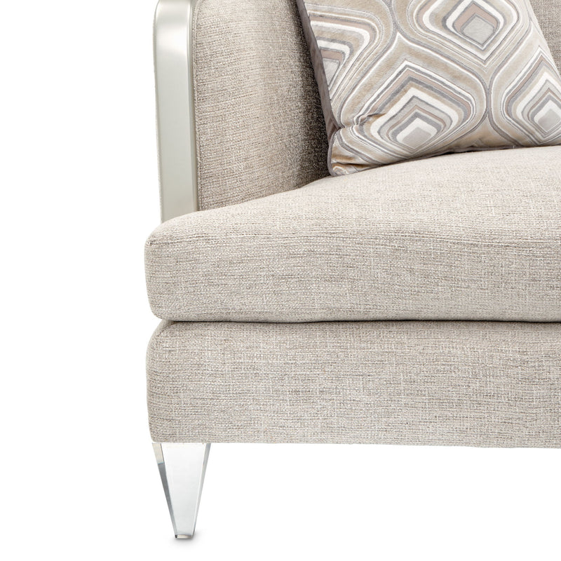 Camden Court - Chair And Half - Flax / Platinum - R&R Furniture Gallery (Fountain Valley, CA)