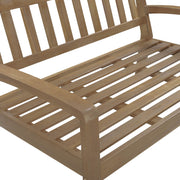 2 Piece Outdoor Conversation Set (Loveseat & Coffee Table With Water-Resistant Cushions) - R&R Furniture Gallery (Fountain Valley, CA)