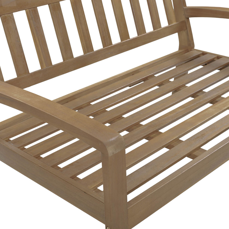 2 Piece Outdoor Conversation Set (Loveseat & Coffee Table With Water-Resistant Cushions) - R&R Furniture Gallery (Fountain Valley, CA)