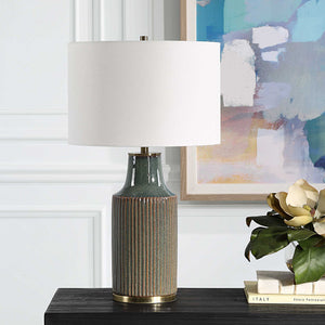 Table Lamp - Dark Green
