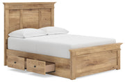 Makidern - Panel Storage Bed With Under Bed Storage Unit - R&R Furniture Gallery (Fountain Valley, CA)