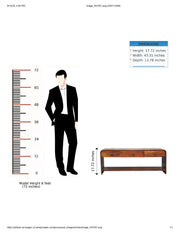 Aspen - Slim Media Unit - Dark Brown - R&R Furniture Gallery (Fountain Valley, CA)