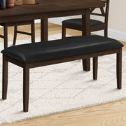 Bench, Rectangular, Hallway, Upholstered, Transitional - R&R Furniture Gallery (Fountain Valley, CA)