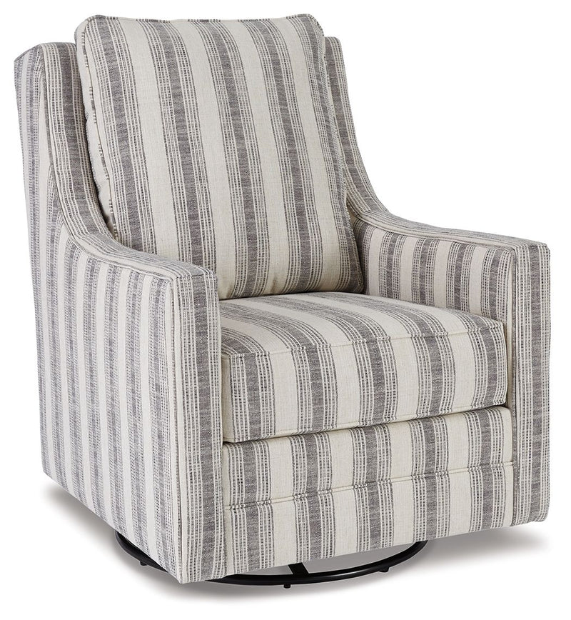 Kambria - Swivel Glider Accent Chair - R&R Furniture Gallery (Fountain Valley, CA)