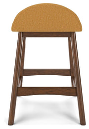 Lyncott - Upholstered Barstool (Set of 2) - R&R Furniture Gallery (Fountain Valley, CA)