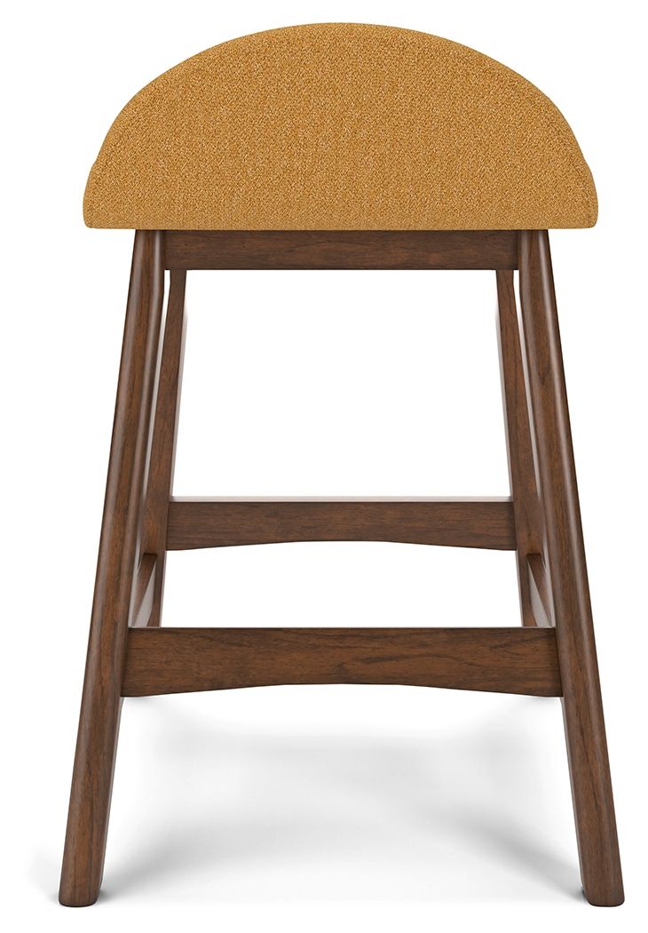Lyncott - Upholstered Barstool (Set of 2) - R&R Furniture Gallery (Fountain Valley, CA)