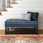 Cosmopolitan - Storage Ottoman Bench With Open Bottom - R&R Furniture Gallery (Fountain Valley, CA)