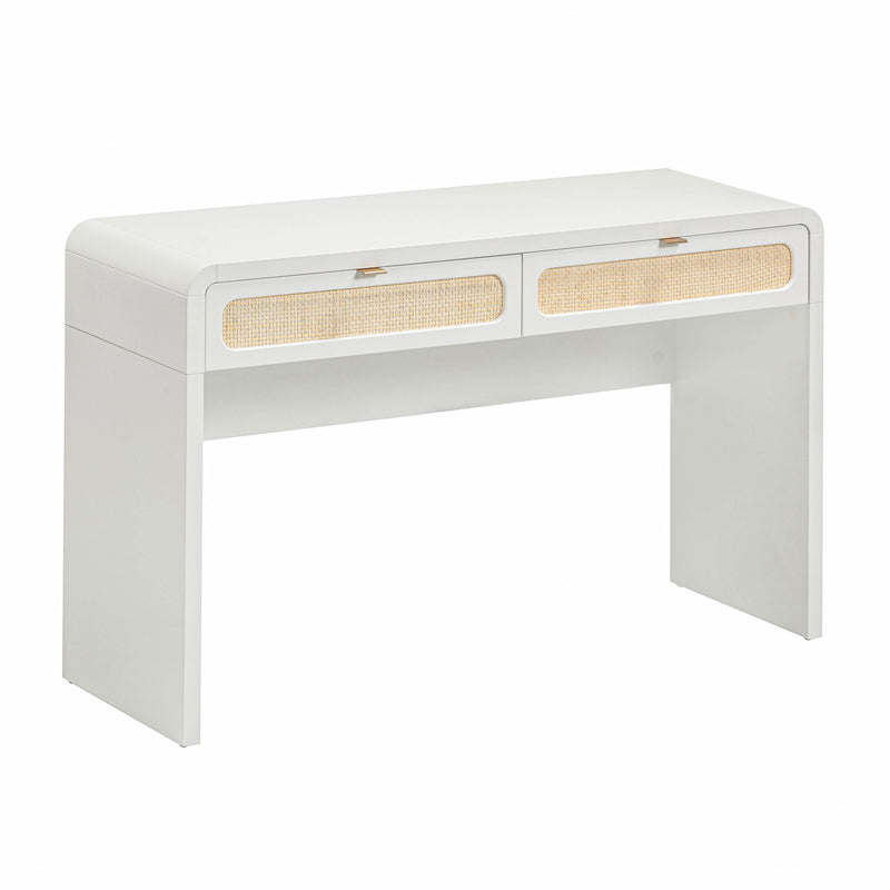 Patty - Rattan Console Desk - R&R Furniture Gallery (Fountain Valley, CA)