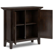 Redmond - Low Storage Cabinet - Brunette Brown - R&R Furniture Gallery (Fountain Valley, CA)