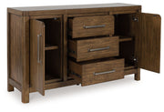 Cabalynn - Dining Room Server - Light Brown - R&R Furniture Gallery (Fountain Valley, CA)