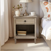 Victoria - Nightstand With Open Storage - R&R Furniture Gallery (Fountain Valley, CA)