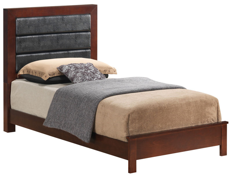 Transitional Modern Design Bed - R&R Furniture Gallery (Fountain Valley, CA)