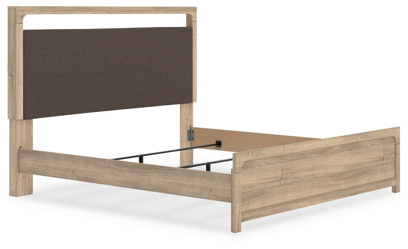 Kinlanni - Upholstered Panel Bed - R&R Furniture Gallery (Fountain Valley, CA)