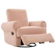 Manual Swivel Recliner Rocker Chair With Adjustable Backrest - R&R Furniture Gallery (Fountain Valley, CA)